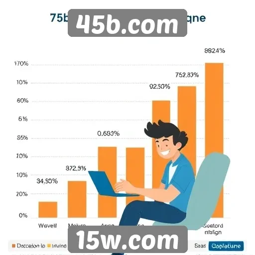 Estatísticas de usuários ativos no 45b.com